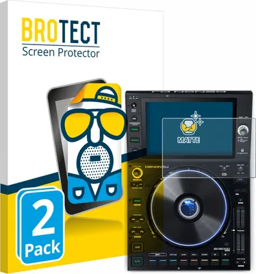 Produktbild von 2x BROTECT Schutzfolie für Denon DJ SC6000 Prime Displayschutz Displayschutzfolie Folie Matt Entspiegelungsfolie