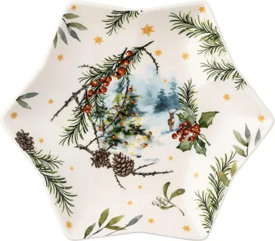 Produktbild von Hutschenreuther Sammelserie 2023 Am Weihnachtsbaum Sternschale 24cm