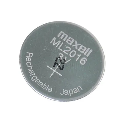 Produktbild von MAXELL ML2016 Li-ion Knopfzelle Li-Mn 3V 25mAh wiederaufladbare Knopfzelle