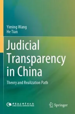 Obrázek produktu pro Judicial Transparency in China