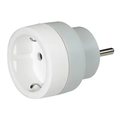 Immagine prodotto di C2G 80809, tipo F, tipo E (FR), 230 V, 16 A, grigio, bianco, 3680 W