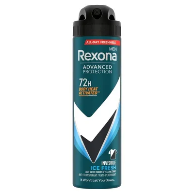 Image de Rexona Men Advanced Protect Invisible Ice Fresh Antyperspirant Spray 150ml