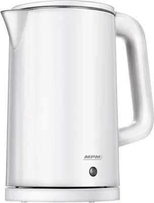 Zdjęcie produktu dla MPM Cordless kettle MCZ-105  white  1.7 l