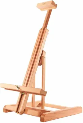 Produktbild von Tischstaffelei, Buchenholz, Messing, natur