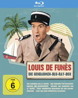 Produktbild von Louis de Funes - Gendarmen Blu-ray Box