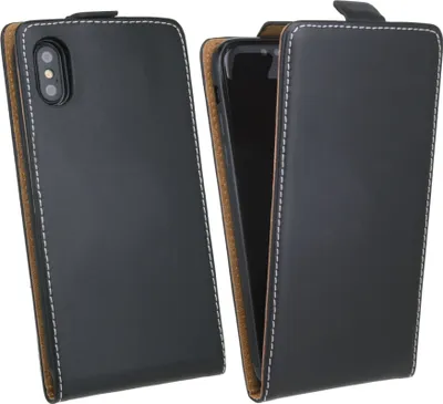 Produktbild von iPhone XS Max Tasche Flip Case Schutzhülle Schwarz