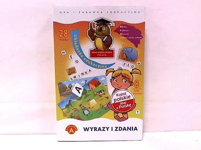 Zdjęcie produktu dla Wyrazy I Zdania - Ukladanka Edukacyjna 13191