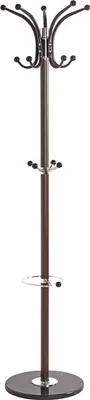 Produktbild von Haku Garderobenständer chrom-dunkelbraun - 171 cm, 88892