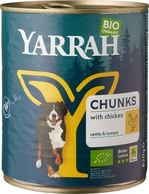 Productafbeelding van Yarrah Hond Brokjes Kip In Saus  (820 gr)
