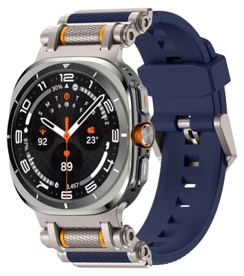 Immagine prodotto di Cinturino per smartwatch Samsung Galaxy Watch 8 / 8 Classic in metallo con chiusura a scatto
