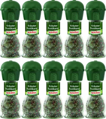 Image de Kotanyi Herbes Rustikana en moulin Moulin à épices 48g paquet de 10