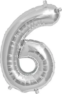 Image de Ballon 6 argent