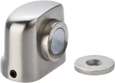 Produktbild von Magnetischer Türstopper zur Bodenmontage, inklusive Befestigungsmaterial, Haltekraft: ca. 6 kg