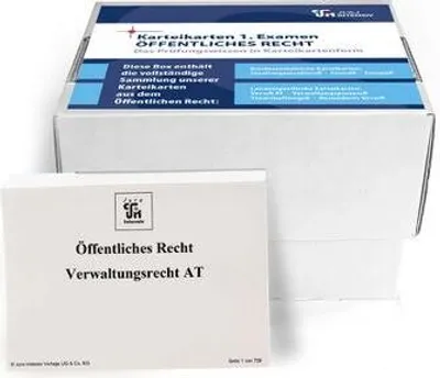 Produktbild von Kues, D: Karteikarten 1. Examen Öffentliches Recht / NRW