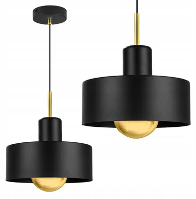 Produktbild von Moderne Pendelleuchte Metall Lampenschirm – Hängelampe Deckenleuchte Design