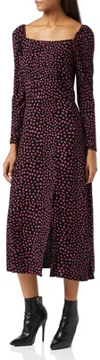 Produktbild von Closet London Damen D6451 Lssiges Abendkleid, Schwarz, 38 DE, 12 UK