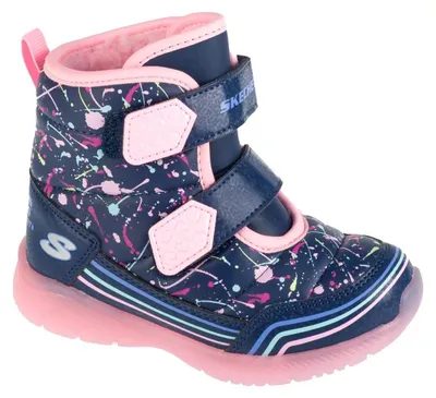 Produktbild von Skechers Illumi-Brights - Power Paint 302653N-NVMT, Schneestiefel, für Mädchen, Dunkelblau