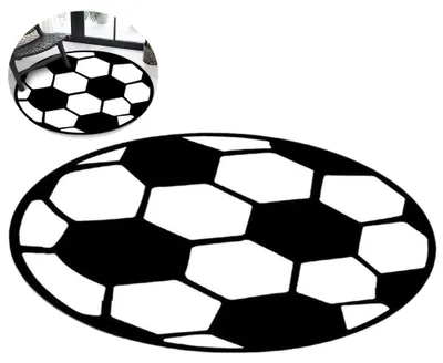 Imagen del producto de Alfombra de fútbol para niños, de 60 x 60 cm