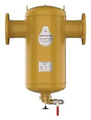 Produktbild von EDER SPIROTECH Schlammabscheider, BE050FM, SpiroTrap Magnet, DN50, Flansch PN16, 10bar, 110°C, 1 Stk.