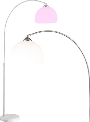 Produktbild von RGB LED Stehlampe, Marmorsockel, Teleskopfunktion, App