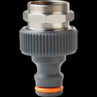 Produktbild von Ewuaqua Hahnstück 72065 zum Anschluss an Armaturen, mit Peristrahl-Adapter, Kunststoff