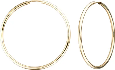 Produktbild von Creolen 333 Gold Gelbgold Ohrringe Goldcreolen Goldohrringe