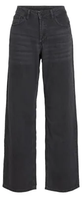 Productafbeelding van Vila dames jeans, wijde pasvorm, model VIPALMA, mid-hoog model