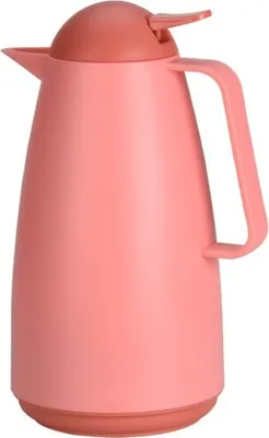 Image de Mug isotherme Excellent Houseware, en polypropylène, 14 x 26 cm, 1000 ml, rouge