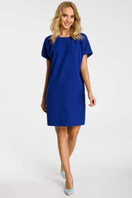 Produktbild von Made of Emotion Minikleid für Frauen Gurmey M337 königsblau XXL