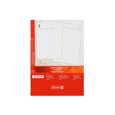 Zdjęcie produktu dla BRUNNEN 1053444 Koperta 250 x 353 mm B4 biała