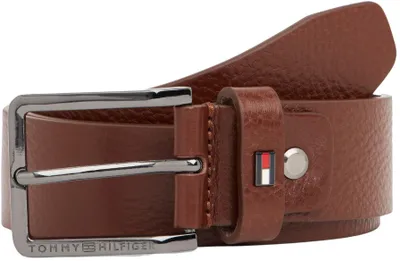 Obrázek produktu pro Pánský kožený pásek Tommy Hilfiger Oliver, šířka 3,5 cm, barva hnědá (Coffee Bean), délka 110 cm