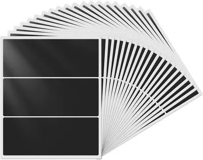 Produktbild von Famanu Etiketten 102x51mm - Selbstklebend und wasserfest - 60 Stück