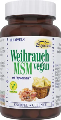 Immagine prodotto di Frankincense MSM vegan, 60 Capsule