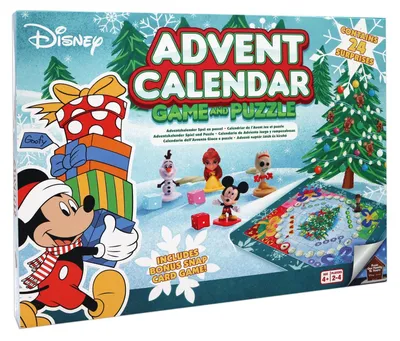 Produktbild von Adventskalender Offizielles Weihnachts-Brettspiel 25 Teile Ab 3 Jahren