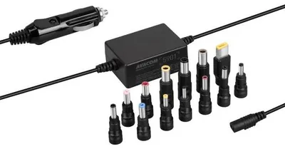 Produktbild von Avacom Autoladegerät - QuickTIP-CAR Adapter für Notebooks universal, 18,5-20V, bis zu 3,25A, 65W, ADDC-UNV-A65W, für Anschluss C