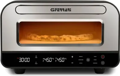 Zdjęcie produktu dla G3 Ferrari G10204, 1 pizza(e), Czarny, Srebrny, 30 cm, 450 °C, 80 - 450 °C, 1 h