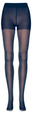 Produktbild von NUR DIE Damen Strumpfhose Glitzer 25 DEN - dunkelblau - Größe 42-44