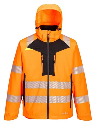 Produktbild von 4-in-1 Jacke Dx4 Hi-vis - S - Orange/schwarz - Portwest