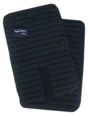 Produktbild von Bandagierunterlagen FIR Equitheme 2er SET schwarz, Größe Warmblut Bandagierkissen
