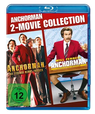 Produktbild von Anchorman 2 Movie Collection - 2 Disc Bluray