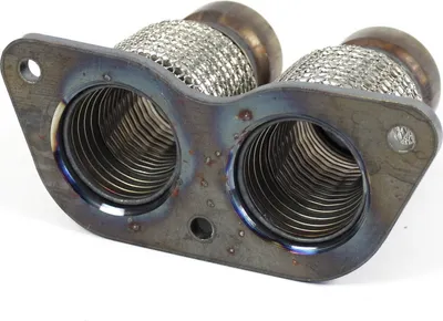 Immagine prodotto di Tubo di riparazione del convertitore catalitico 2x 55,5 x 135 mm per BMW Serie 1 E81 Serie 3 E90-E93