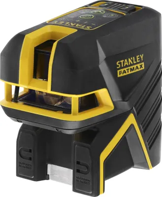 Produktbild von Stanley FATMAX Linien- und 5-Punkt-Laser FM Li-Ion gruen, 30 m, 3 mm/m, 50 m, 5 s, Horizontal/Vertikal, Grün