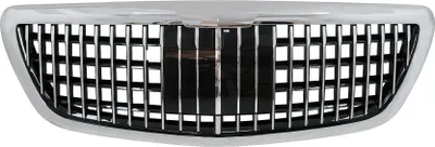 Immagine prodotto di Griglia del radiatore griglia anteriore per Mercedes S W222 X222 14-20 Look verticale cromo