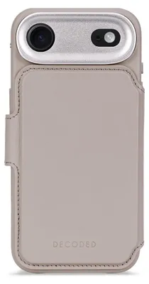 Produktbild von Decoded D26IPO17PDW5SY, Geldbörsenhülle, Apple, iPhone 17 Pro, 16 cm (6.3"), Beige