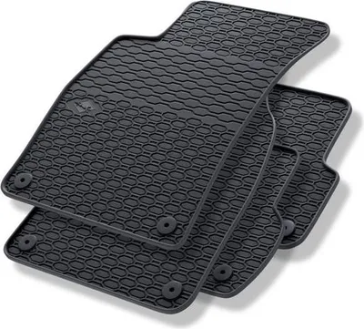 Produktbild von Gummifußmatten Geyer & Hosaja für Audi A4 B6 (2000–2004), Audi A4 B7 (2004–2008) / Seat Exeo (2008–2013)