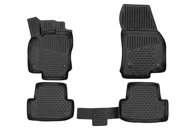 Produktbild von ELEMENT Gummi-Fussmatten 3D kompatible mit SKODA Karoq, 2020->, 4 tlg.