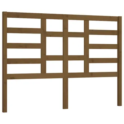 Produktbild von Bett-Kopfteil Honigbraun 166x4x104 cm Massivholz Kiefer