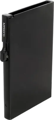 Produktbild von CLICKSAFE Kartenetui SLIM mit Clickbutton schwarz