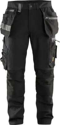 Produktbild von Blakläder® Handwerker Arbeitshose mit Stretch 1599 1343 in div. Farben, Farbe:schwarz, Größe:148 (98)