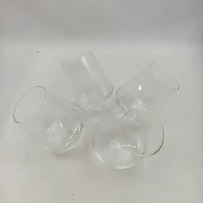 Obrázok produktu pre Sada 4 pohárov na škótsku whisky s rotačným žilkovaním, na bourbon, gin a koňak,